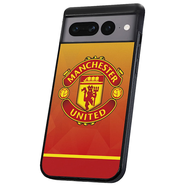 Google Pixel 9/9 Pro - Deksel/Mobildeksel Manchester United