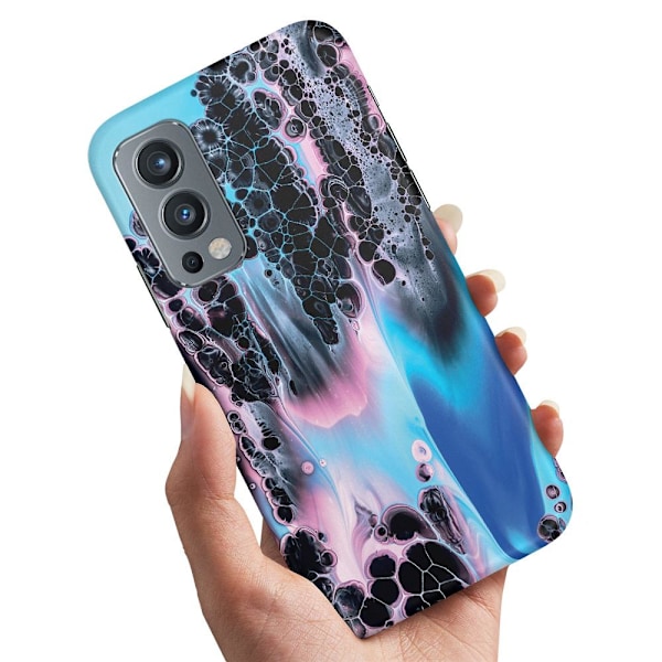 OnePlus Nord 2 5G - Skal/Mobilskal Marmor multifärg
