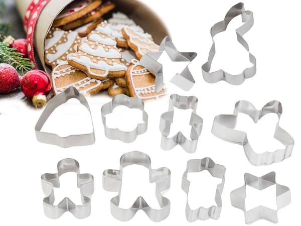 Pepparkaksutskärare julkakor 15 st. Att baka