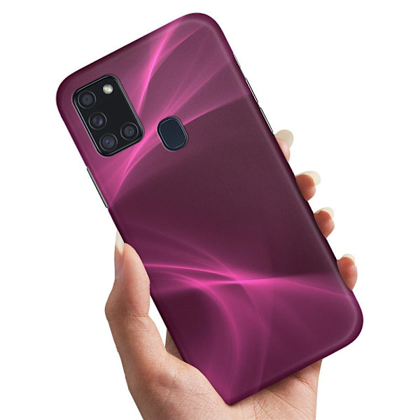 Samsung Galaxy A21s - Skal/Mobilskal Purple Fog