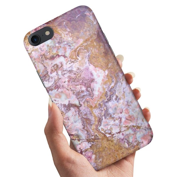 iPhone 5/5S/SE - Cover/Mobilcover Marmor Multicolor