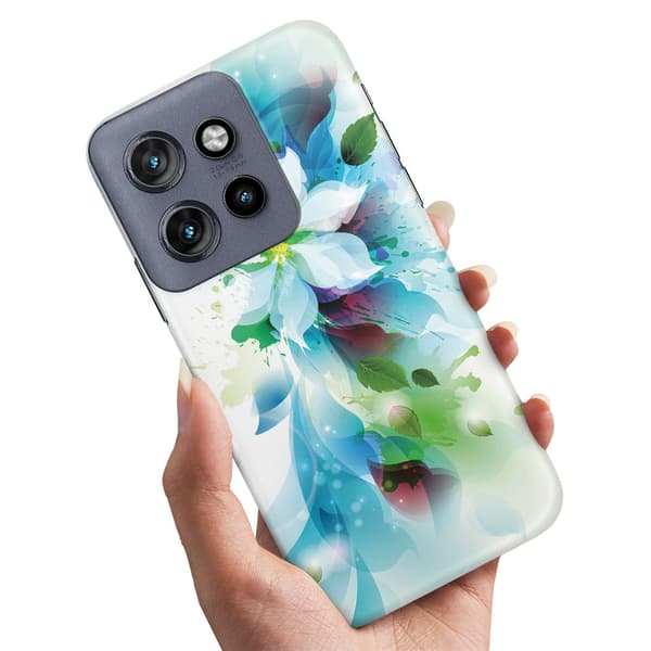 Deksel / Mobildeksel til Motorola Edge 50 Neo - Blomst