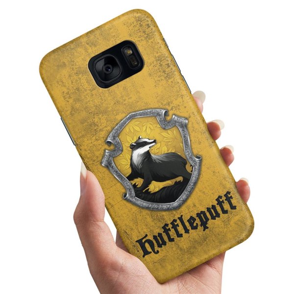 Samsung Galaxy S7 Edge - Deksel/Mobildeksel Harry Potter Hufflep