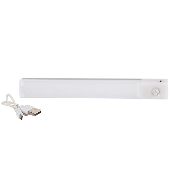 LED-lamppu Liiketunnistin / Itseliimautuva - 20 cm White