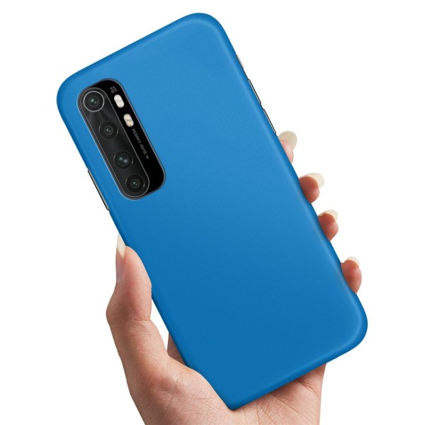 Xiaomi Mi Note 10 Lite - Cover/Mobilcover Blå Blue