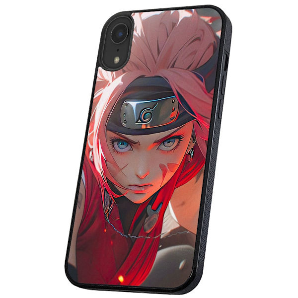 iPhone X/XS - Deksel/Mobildeksel Sakura Naruto