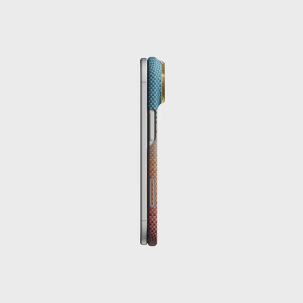Pitaka Edge MagSafe Bak Fodral iPhone Duo Sunset 2.0