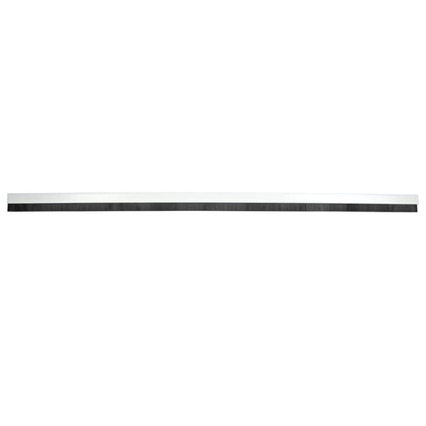 Tätningslist borste 100 cm PVC vit