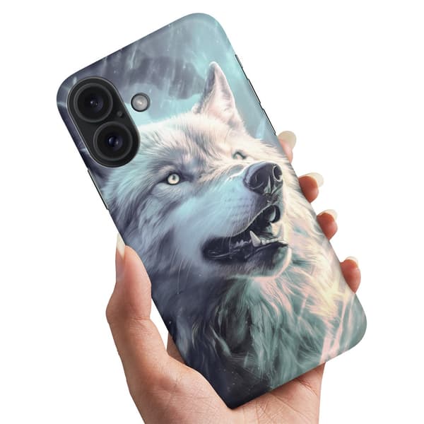 Skal / Mobilskal till iPhone 16 Plus - Wolf