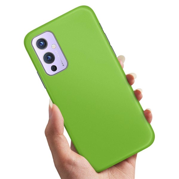 OnePlus 9 - Cover/Mobilcover Limegrøn