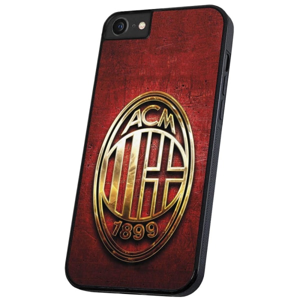 iPhone 6/7/8/SE - Cover/Mobilcover A.C Milan Multicolor