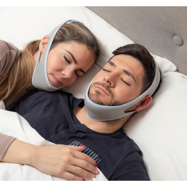 Anti-snorkebånd - Reducerer snorken Grey