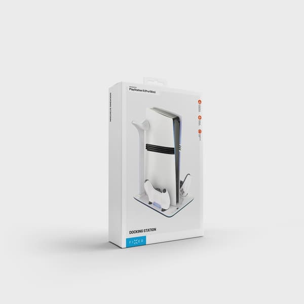 FIXED Multifunktionell Dockingstation till PS5 Pro/Slim