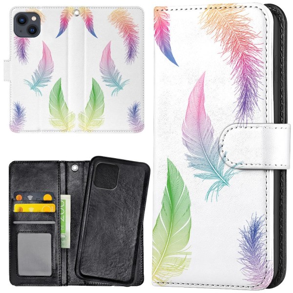 iPhone 13 - Lompakkokotelo/Kuoret Sulat Multicolor