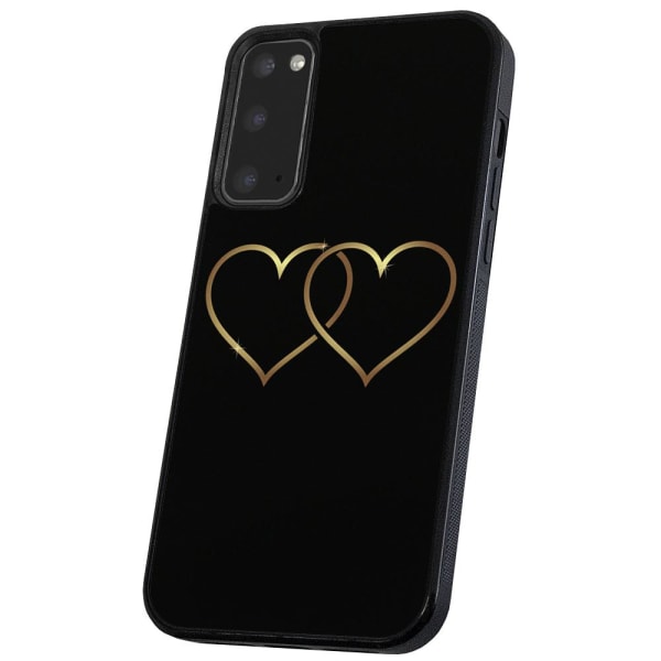 Samsung Galaxy S20 - Cover/Mobilcover Double Hearts