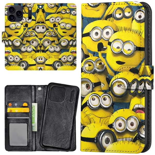 iPhone 17 Pro - Lommebok Deksel Minions