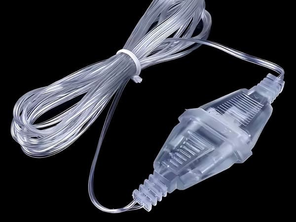 Förlängningssladd julbelysning - Transparent 5 m