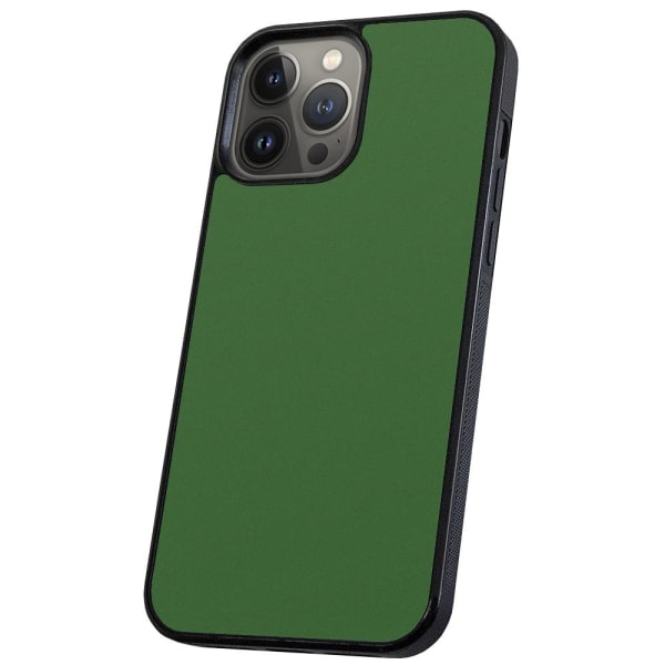 iPhone 14 Pro - Cover/Mobilcover Grøn