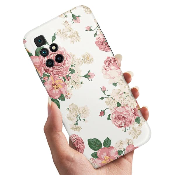 Deksel / Mobildeksel til Xiaomi Redmi 10 / 2022 - Retro Blomster