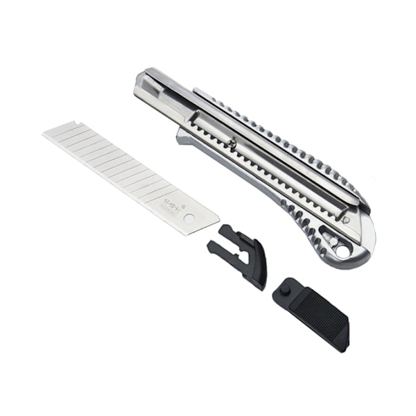 Brytbladskniv / Tapetkniv / Kartongkniv - Silver