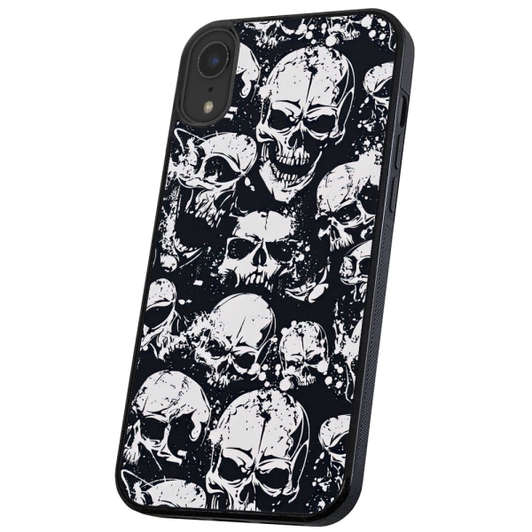 iPhone X/XS - Skal/Mobilskal Skulls