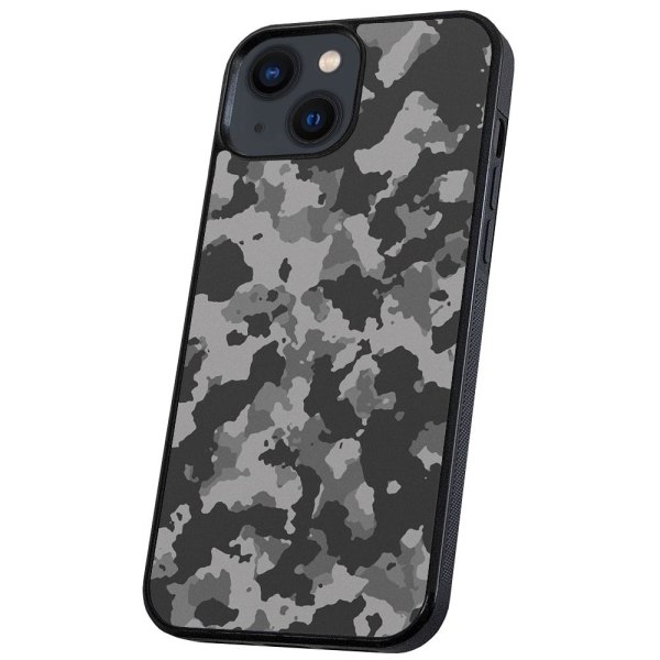 iPhone 14 - Cover/Mobilcover Kamouflage