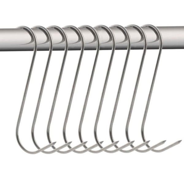 15-Pack - Rökkrokar / Köttkrokar (15 cm)