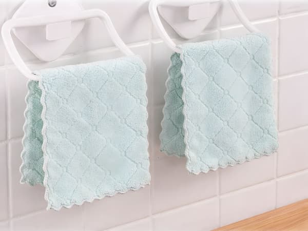 Mikrofiberdukar kök glas 10 st
