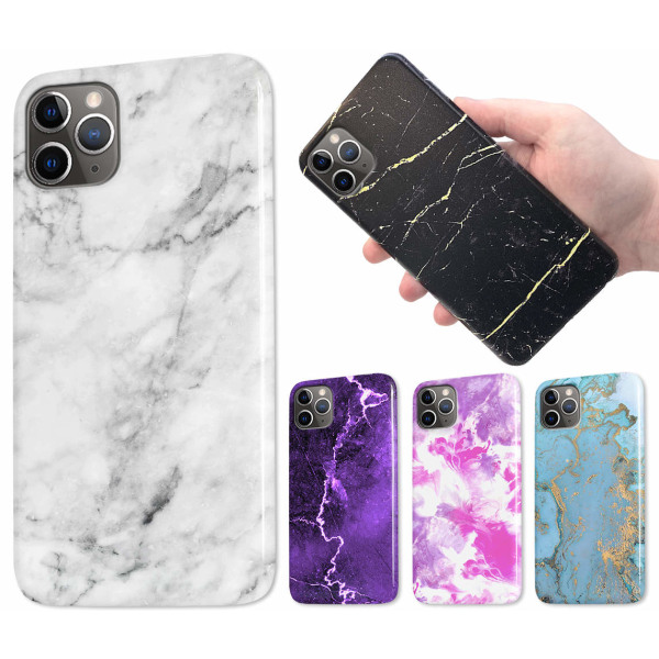 iPhone 11 Pro - Cover/Mobilcover Marmor MultiColor 6