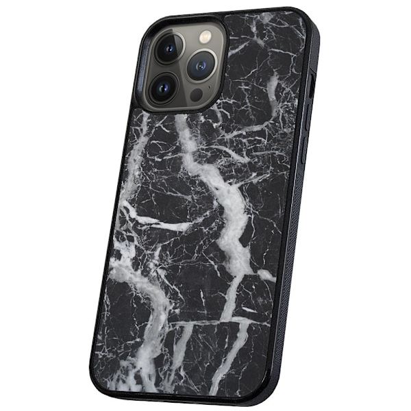 iPhone 14 Pro Max - Deksel/Mobildeksel Marmor