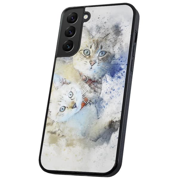 Samsung Galaxy S21 FE 5G - Skal/Mobilskal Katter multifärg