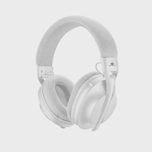 White Shark FALCON Trådlöst On-Ear Gaming Headset Vit/Grå
