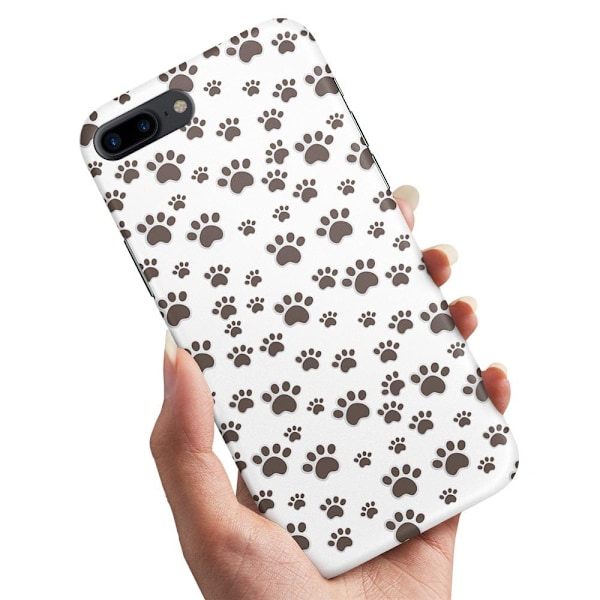 iPhone 7/8 Plus - Skal/Mobilskal Paw Pattern