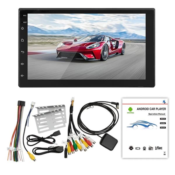 Bilradio med CarPlay och Android Auto - 7 Tum