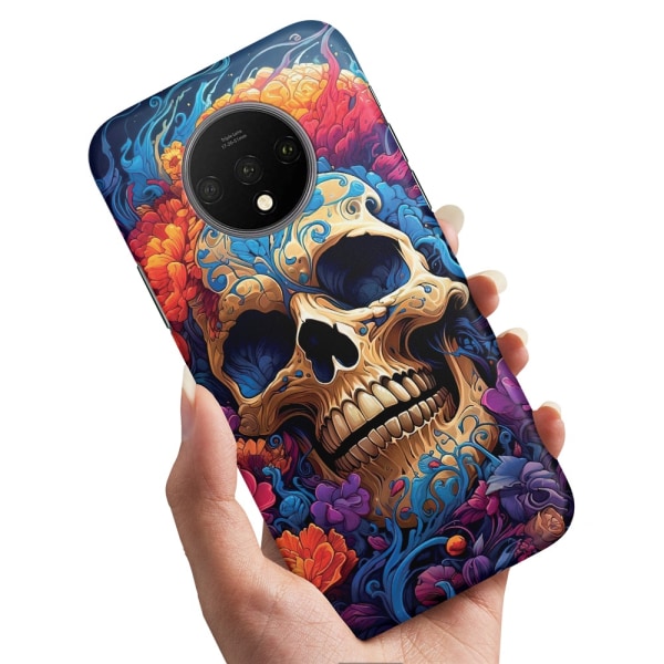 OnePlus 7T - Deksel/Mobildeksel Skull