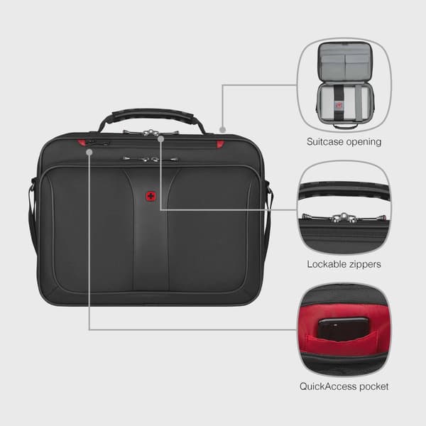 Wenger Legacy 16" Slim Datorväska Svart