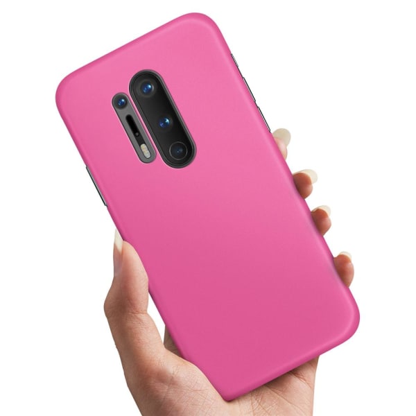 OnePlus 8 Pro - Deksel/Mobildeksel Rosa Pink