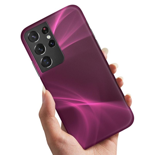 Samsung Galaxy S21 Ultra - Cover/Mobilcover Purple Fog