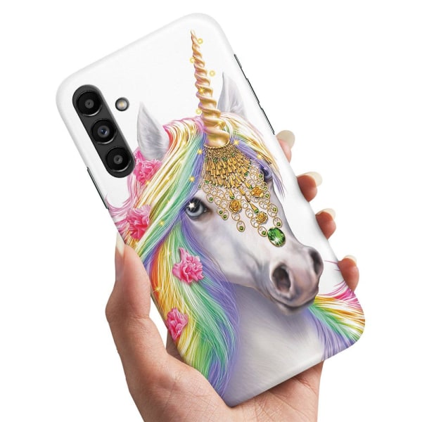 Samsung Galaxy A13 5G/A04s - Kuoret/Suojakuori Unicorn/Yksisarvi