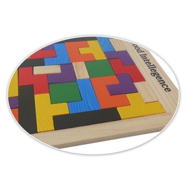 IQ-puslespil Spil / Legetøj til Børn - Træleg Multicolor