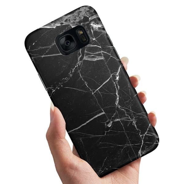 Deksel / Mobildeksel til Samsung Galaxy S7 - Marmor Multicolor
