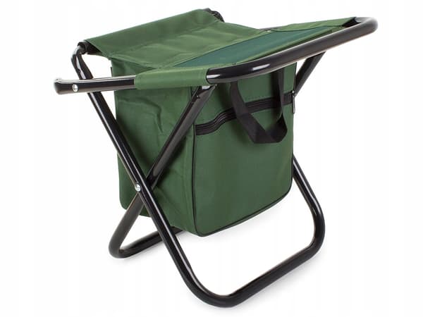Sammenklappelig Stol med Opbevaringstaske – Campingstol Green