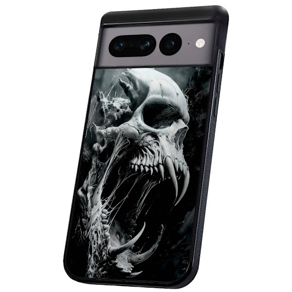 Google Pixel 8 - Deksel/Mobildeksel Skull