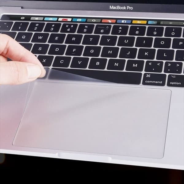 2-Kpl - Touchpad Suoja MacBook Pro 13 - Suojaa Naarmuilta Transparent