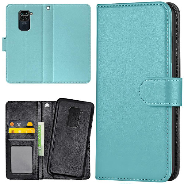 Xiaomi Redmi Note 9 - Turkis mobiltaske Turquoise