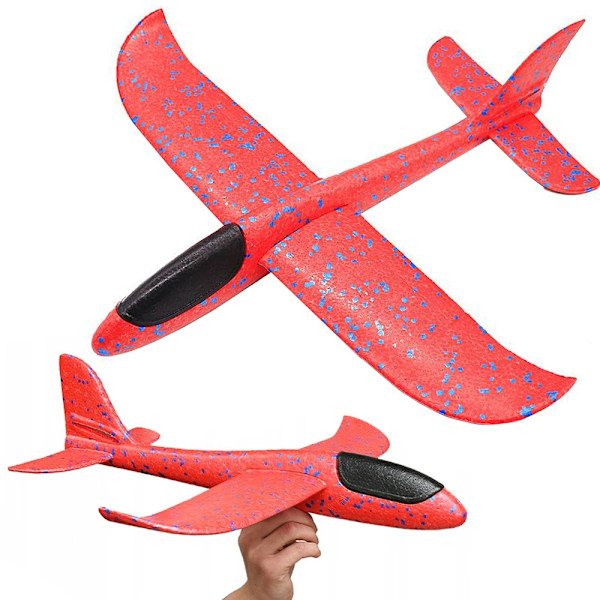 Kastflygplan - 47 cm Röd