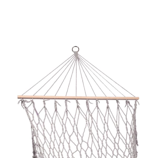 Hängmatta - 200x100 cm - 150 kg grå