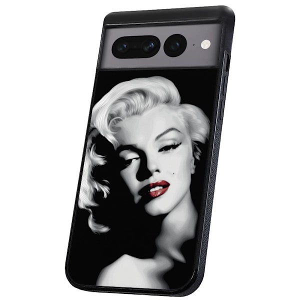 Google Pixel 7 Pro - Deksel/Mobildeksel Marilyn Monroe