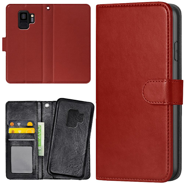 Huawei Honor 7 - Mobilcover/Etui Cover Mørkrød Dark red