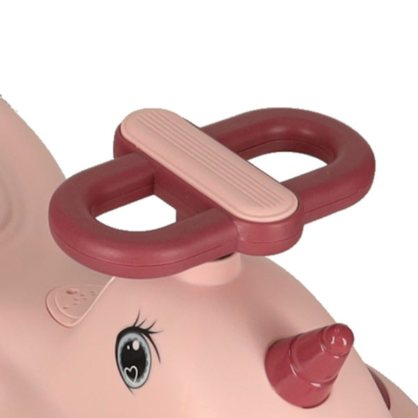 Gåbil med Handtag Rosa